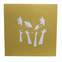 pop-up congratulations kaart